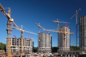Снижение объемов строительных работ зафиксировано в 10 областях Украины