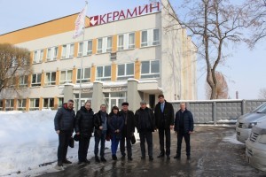 Українські фахівці ознайомилися з виробництвом цегли у Мінську