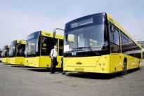 В Киеве второй день работает новый автобусный маршрут