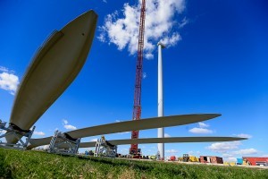 Мы обуздали ветер: строительство второй по мощности ветроэлектростанции в Украине (ФОТО)