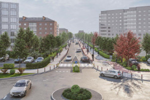 Відбудова Бучі: якою буде центральна вулиця міста після реконструкції (ВІЗУАЛІЗАЦІЇ) 