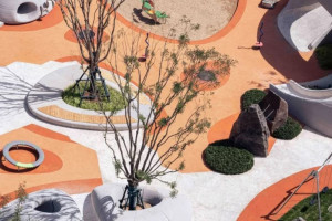 У Китаї за допомогою 3D-принтера створили дитячий майданчик з бетону (ФОТО)