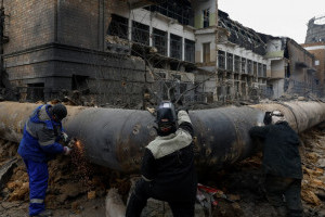 Опубліковані фото руйнувань Дарницької ТЕЦ після російського обстрілу (ФОТО)