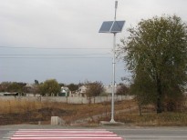 В Запорожской области освещать дороги будут фонари на солнечных батареях