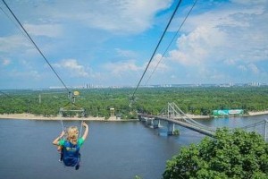 В столице дали "добро" на канатную дорогу над Днепром