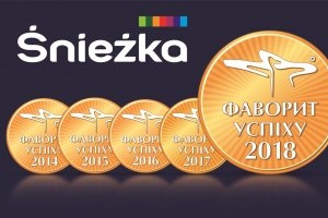 ТМ Śnieżka визнано «Абсолютним Фаворитом Успіху — 2018»