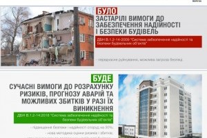 Питання безпеки: Мінрегіон змусив забудовників ретельніше розраховувати ризики при будівництва