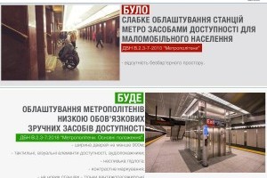  Нові станції метро тепер мають бути доступними для маломобільних людей