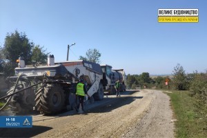 Розпочато ремонт на трасі національного значення Н-18 Івано-Франківськ – Бучач – Тернопіль (ФОТО)