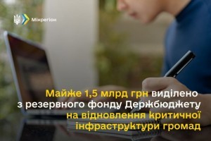 «Зробити краще, ніж було»: на відбудову звільнених від російських військ територій виділено майже 1,5 млрд грн 