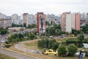 Мурал "Провидец" от австрийского художника Fintan Magee