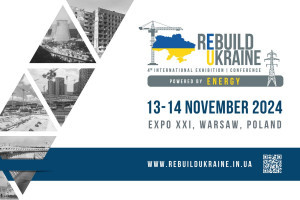 АНОНС: запрошуємо до участі у міжнародній виставці REBUILD UKRAINE CONSTRUCTION & ENERGY, Польща, 13-14 листопада