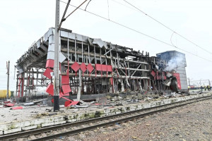 У Фастові після обстрілу знесуть старий вокзал і збудують новий