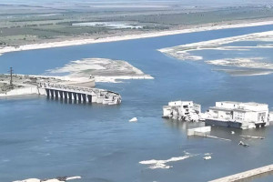 Для відновлення Каховської дамби потрібно близько 2 млрд євро