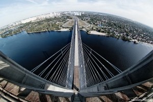Перепроектирование правобережных съездов к Южному мосту в Киеве обойдется в 1,5 млн гривен