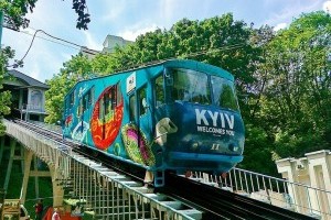 Киевский фуникулер закроют на реконструкцию