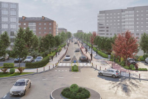 Відбудова Бучі: якою буде центральна вулиця міста після реконструкції (ВІЗУАЛІЗАЦІЇ) 