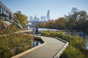 У Чикаго створюють плавучі парки на штучних каналах (ФОТО)