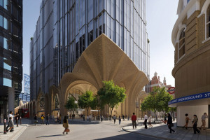 Над історичним вокзалом 1874 року у Лондоні планують звести 97-метрову офісну башту (ВІЗУАЛІЗАЦІЇ)