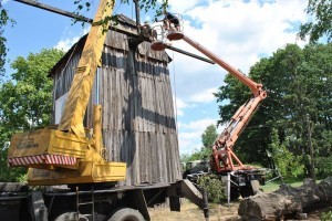 В Ривненской области наново запустили старую мельницу